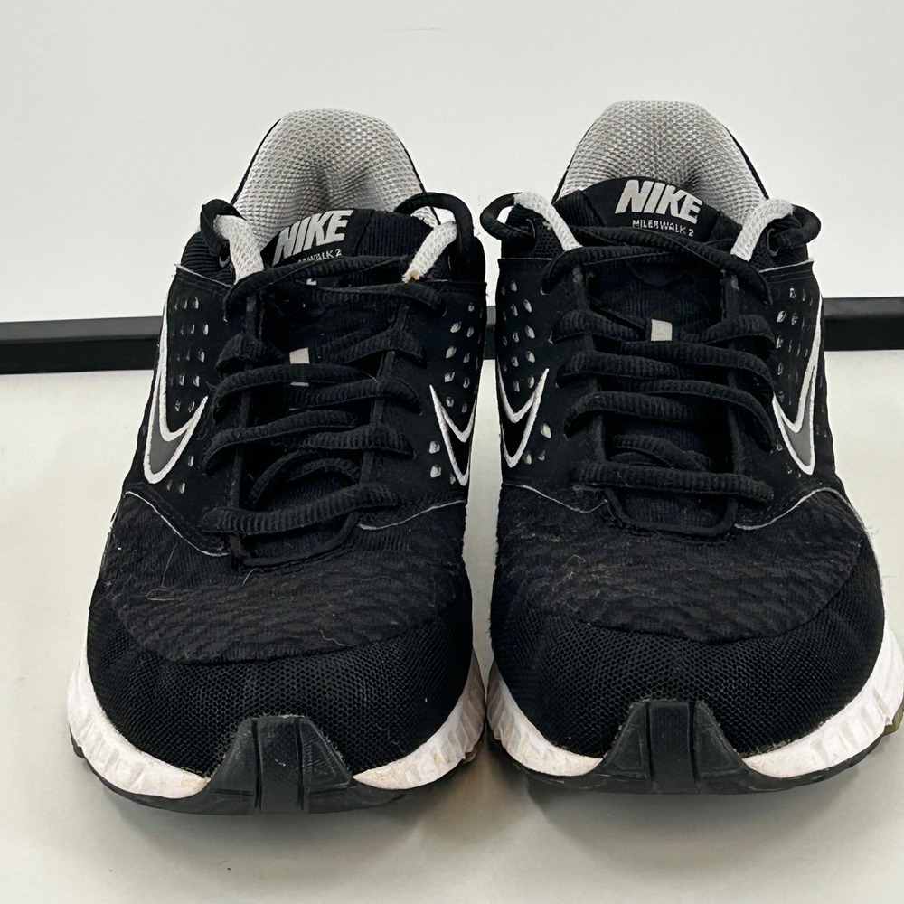 Nike Air Milerwalk 2 Black White Walking Shoes Sneakers 453872-001 Womens 7.5